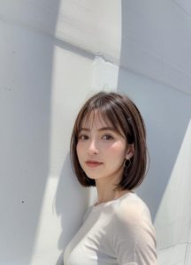 似合うショートヘアー